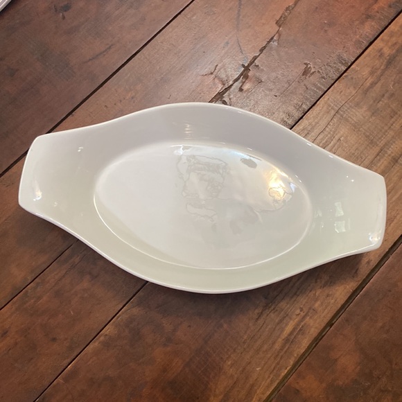 Vintage Fruit De Blanc - 1995 Tabletops Unlimited Baking Serving Dish - EUC - Picture 1 of 10